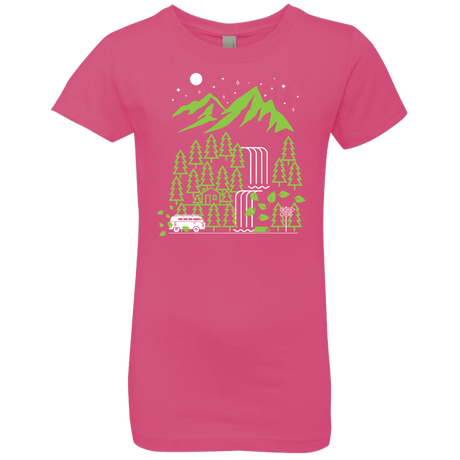 T-Shirts Hot Pink / YXS Explore More Girls Premium T-Shirt