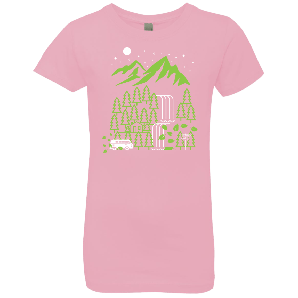 T-Shirts Light Pink / YXS Explore More Girls Premium T-Shirt