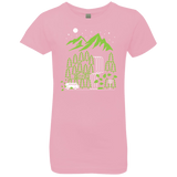 T-Shirts Light Pink / YXS Explore More Girls Premium T-Shirt