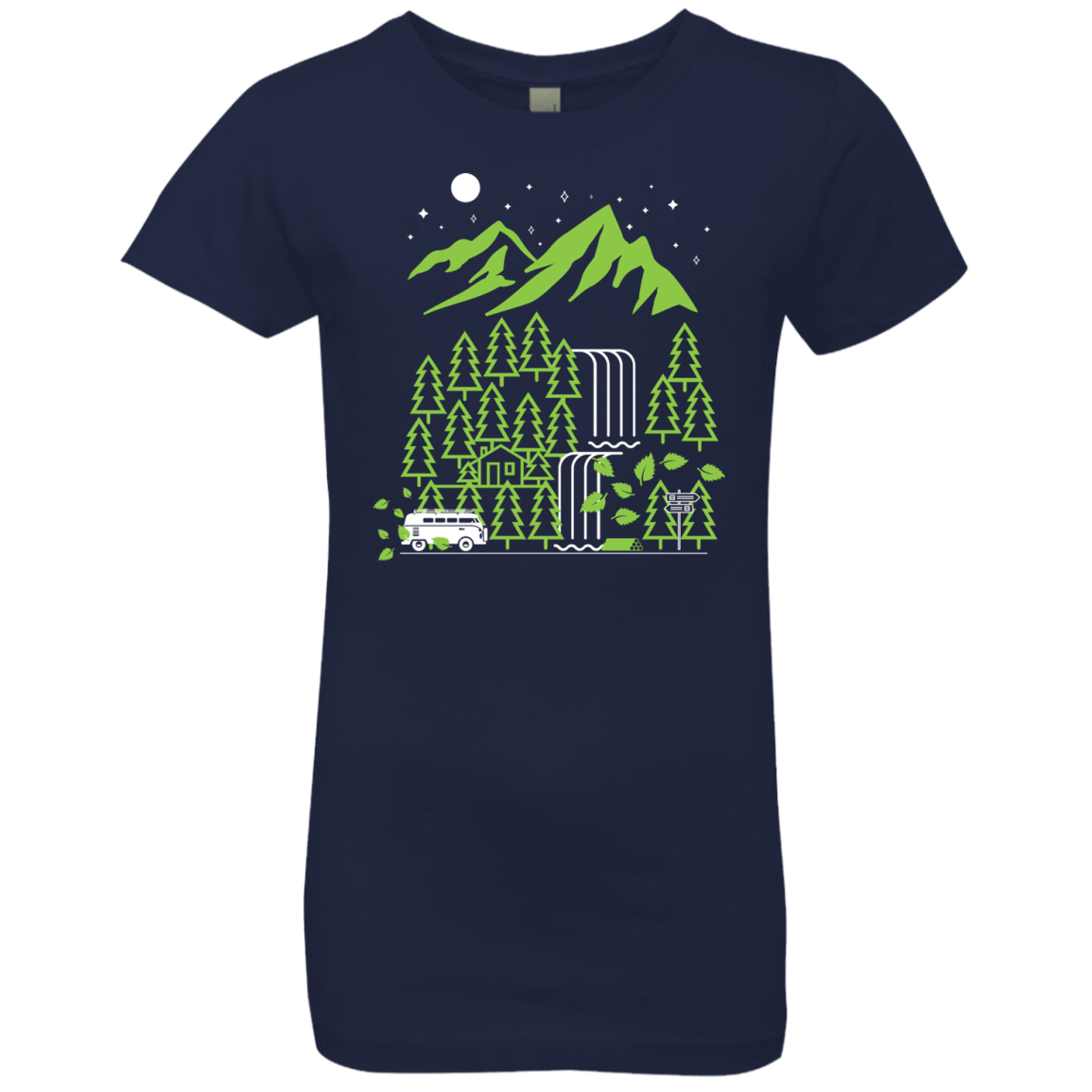 T-Shirts Midnight Navy / YXS Explore More Girls Premium T-Shirt