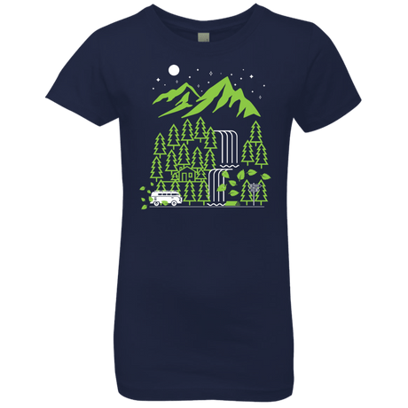 T-Shirts Midnight Navy / YXS Explore More Girls Premium T-Shirt