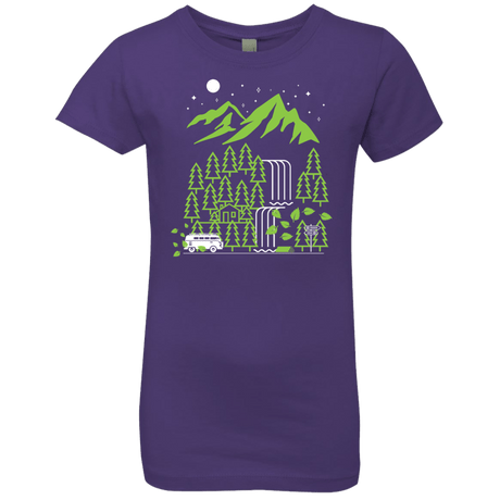 T-Shirts Purple Rush / YXS Explore More Girls Premium T-Shirt