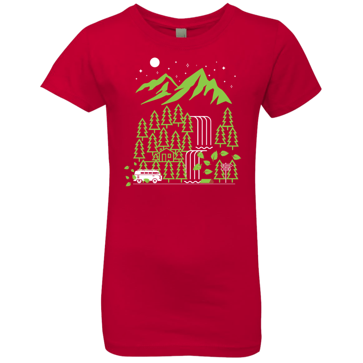 T-Shirts Red / YXS Explore More Girls Premium T-Shirt