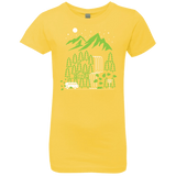 T-Shirts Vibrant Yellow / YXS Explore More Girls Premium T-Shirt