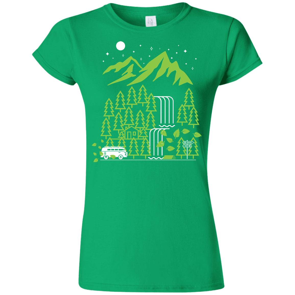 T-Shirts Irish Green / S Explore More Junior Slimmer-Fit T-Shirt