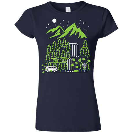 T-Shirts Navy / S Explore More Junior Slimmer-Fit T-Shirt