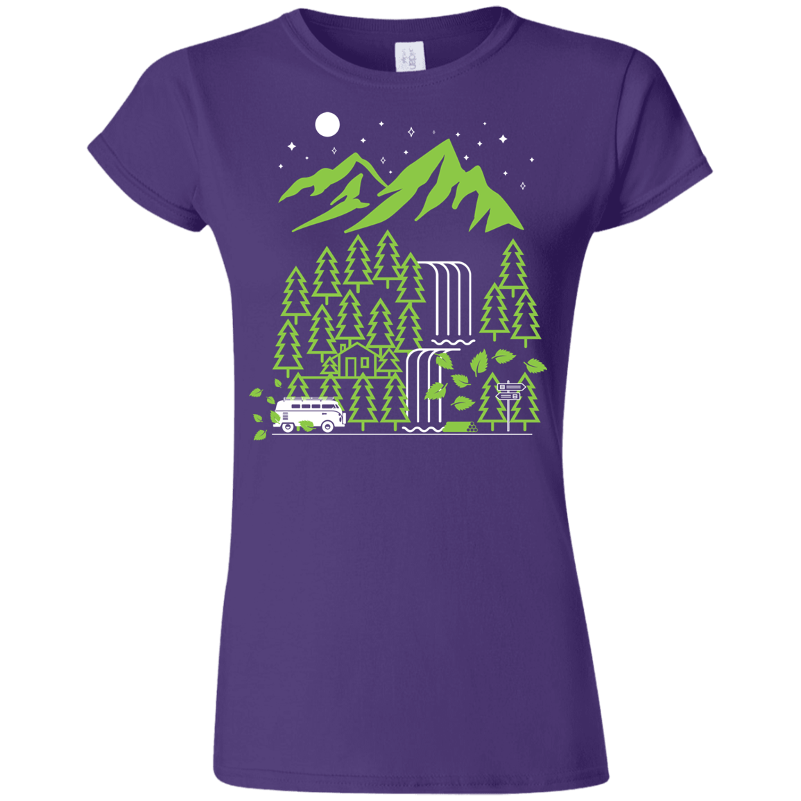 T-Shirts Purple / S Explore More Junior Slimmer-Fit T-Shirt