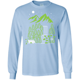 T-Shirts Light Blue / S Explore More Men's Long Sleeve T-Shirt