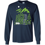 T-Shirts Navy / S Explore More Men's Long Sleeve T-Shirt