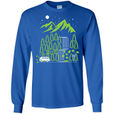 T-Shirts Royal / S Explore More Men's Long Sleeve T-Shirt