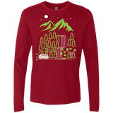 T-Shirts Cardinal / S Explore More Men's Premium Long Sleeve