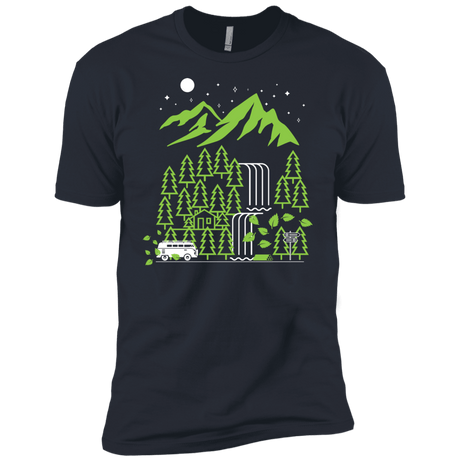 T-Shirts Indigo / X-Small Explore More Men's Premium T-Shirt