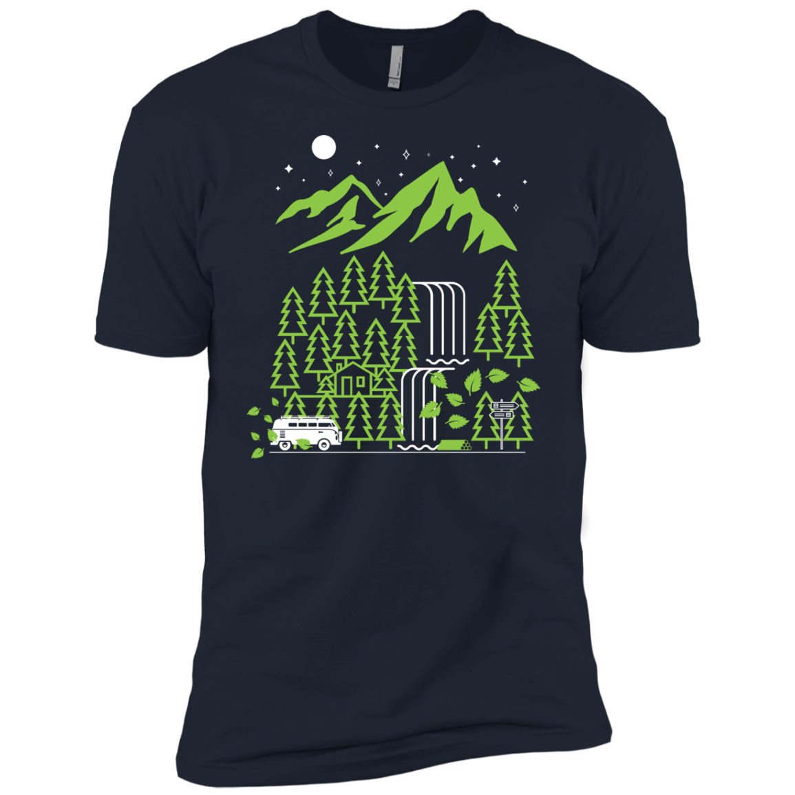 T-Shirts Midnight Navy / X-Small Explore More Men's Premium T-Shirt