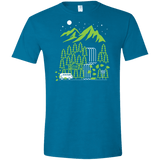 T-Shirts Antique Sapphire / S Explore More Men's Semi-Fitted Softstyle