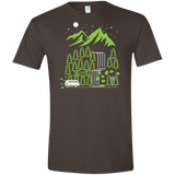 T-Shirts Dark Chocolate / S Explore More Men's Semi-Fitted Softstyle