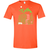 T-Shirts Orange / S Explore More Men's Semi-Fitted Softstyle