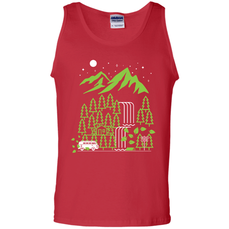 T-Shirts Red / S Explore More Men's Tank Top