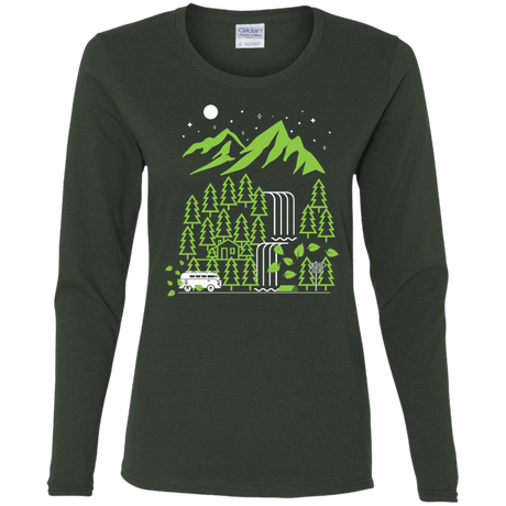 T-Shirts Forest / S Explore More Women's Long Sleeve T-Shirt
