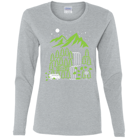 T-Shirts Sport Grey / S Explore More Women's Long Sleeve T-Shirt