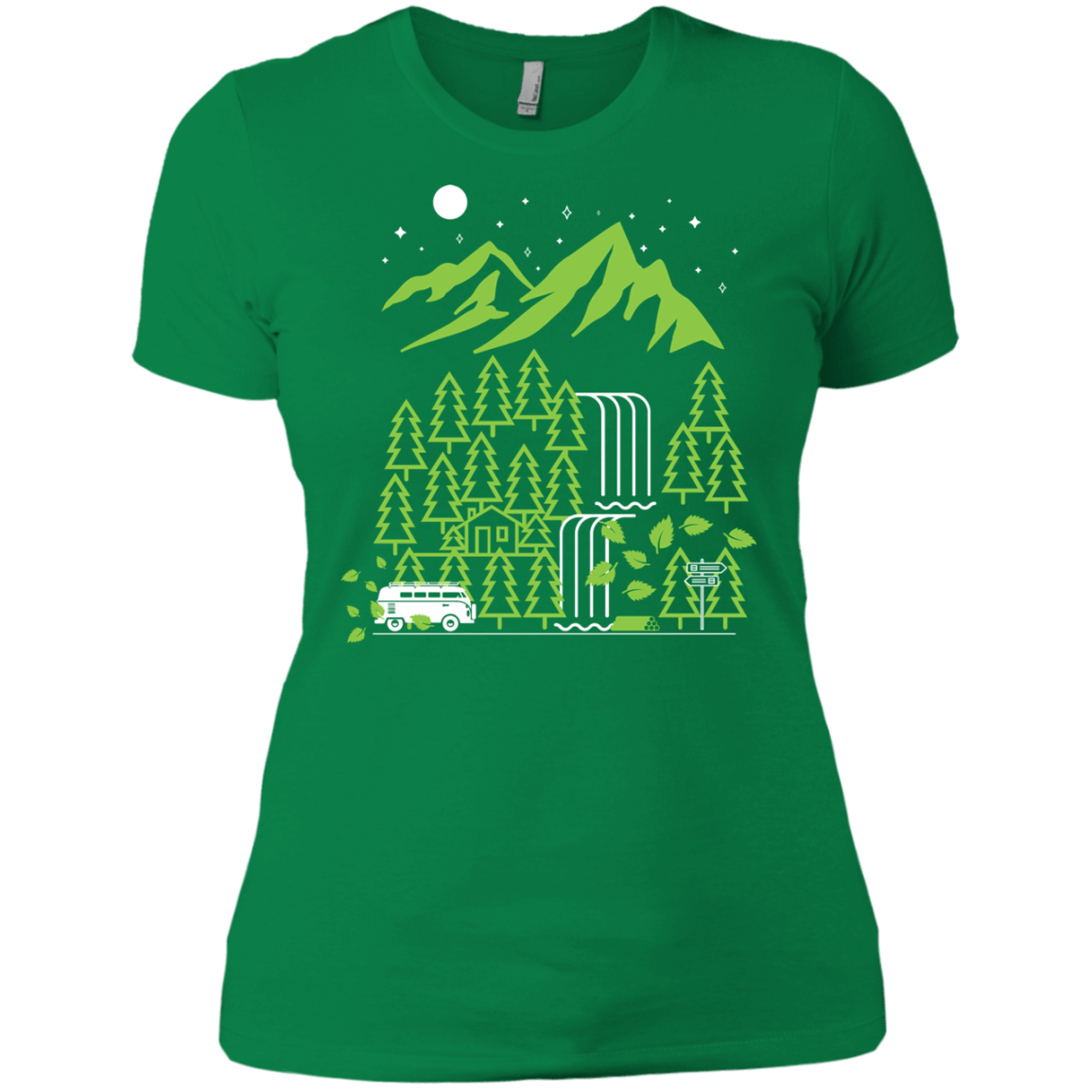 T-Shirts Kelly Green / X-Small Explore More Women's Premium T-Shirt