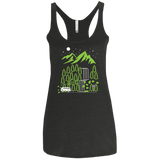 T-Shirts Vintage Black / X-Small Explore More Women's Triblend Racerback Tank