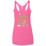 T-Shirts Vintage Pink / X-Small Explore More Women's Triblend Racerback Tank
