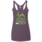 T-Shirts Vintage Purple / X-Small Explore More Women's Triblend Racerback Tank