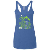 T-Shirts Vintage Royal / X-Small Explore More Women's Triblend Racerback Tank