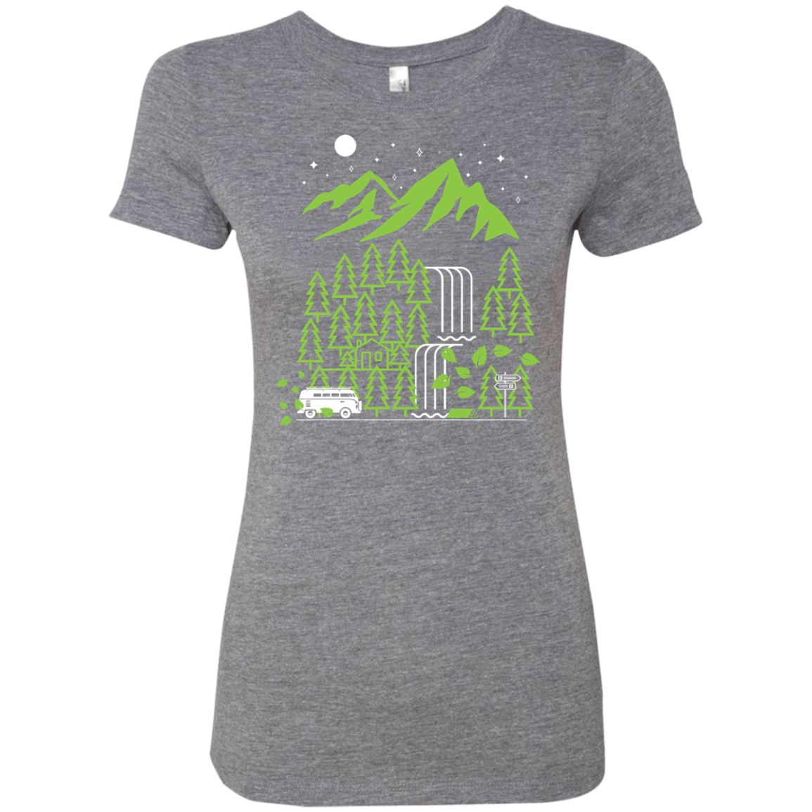 T-Shirts Premium Heather / S Explore More Women's Triblend T-Shirt