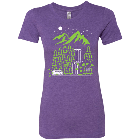 T-Shirts Purple Rush / S Explore More Women's Triblend T-Shirt