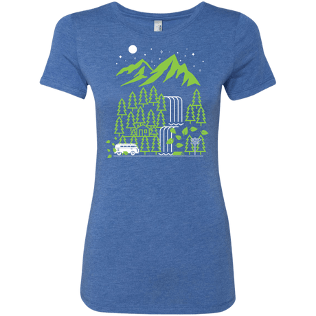 T-Shirts Vintage Royal / S Explore More Women's Triblend T-Shirt