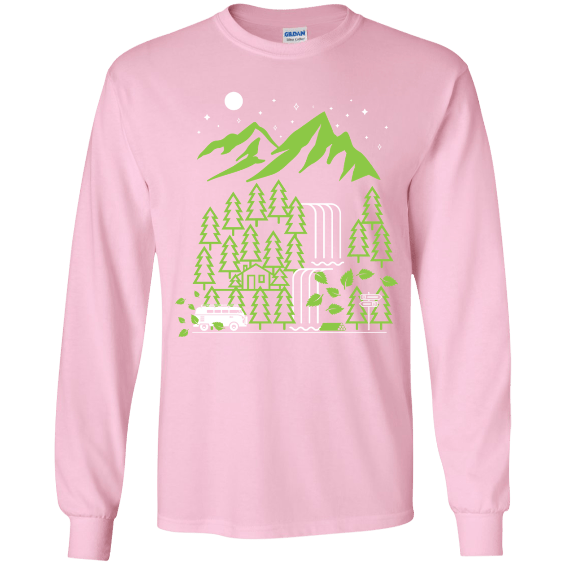 T-Shirts Light Pink / YS Explore More Youth Long Sleeve T-Shirt
