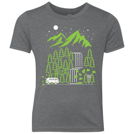 T-Shirts Premium Heather / YXS Explore More Youth Triblend T-Shirt