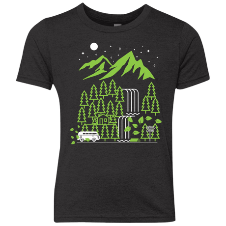 T-Shirts Vintage Black / YXS Explore More Youth Triblend T-Shirt