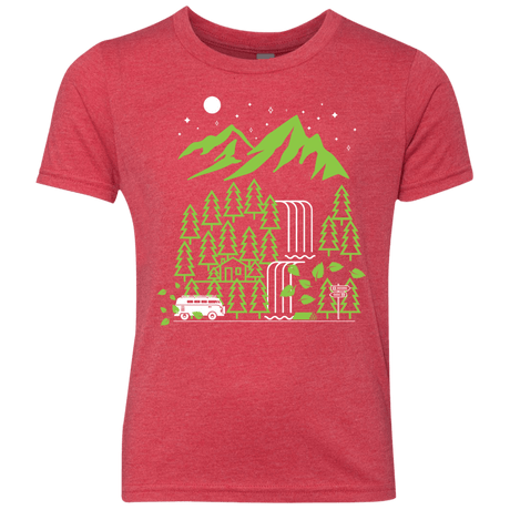 T-Shirts Vintage Red / YXS Explore More Youth Triblend T-Shirt