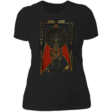 T-Shirts Black / X-Small Explore New Worlds Women's Premium T-Shirt