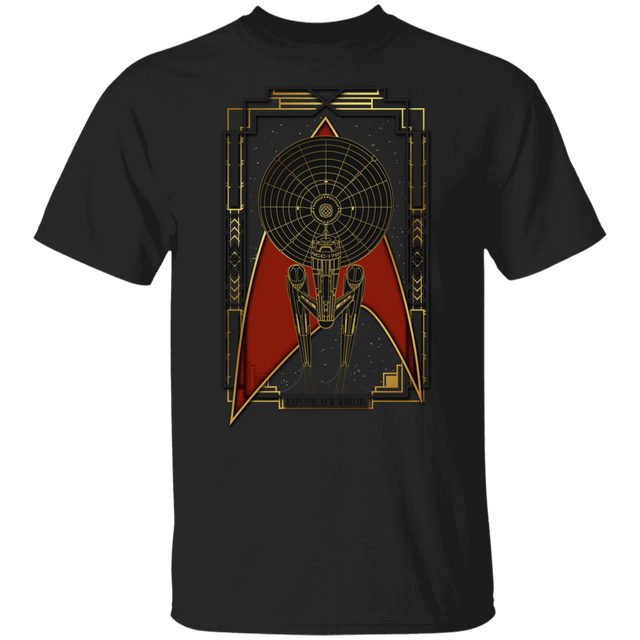 T-Shirts Black / YXS Explore New Worlds Youth T-Shirt