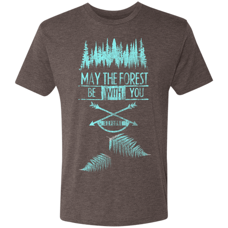 T-Shirts Macchiato / S Explore the Forest Men's Triblend T-Shirt