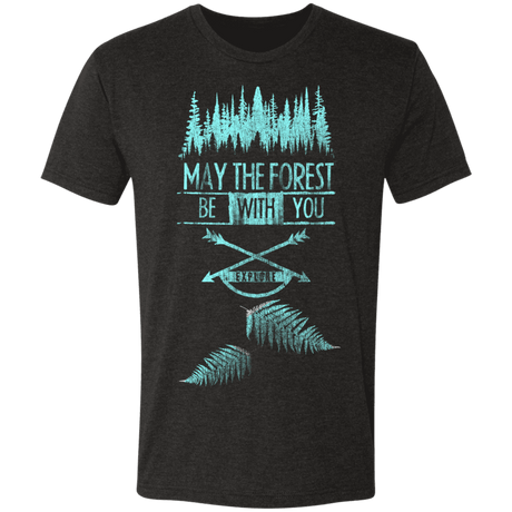 T-Shirts Vintage Black / S Explore the Forest Men's Triblend T-Shirt