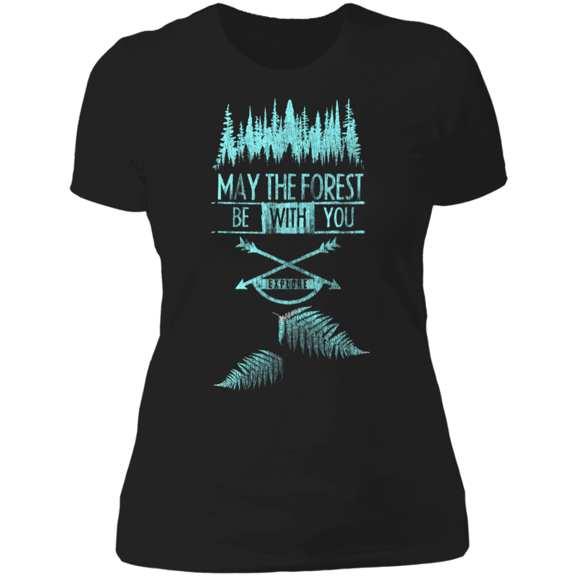T-Shirts Black / S Explore the Forest Women's Premium T-Shirt