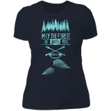 T-Shirts Midnight Navy / S Explore the Forest Women's Premium T-Shirt