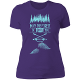 T-Shirts Purple Rush/ / S Explore the Forest Women's Premium T-Shirt