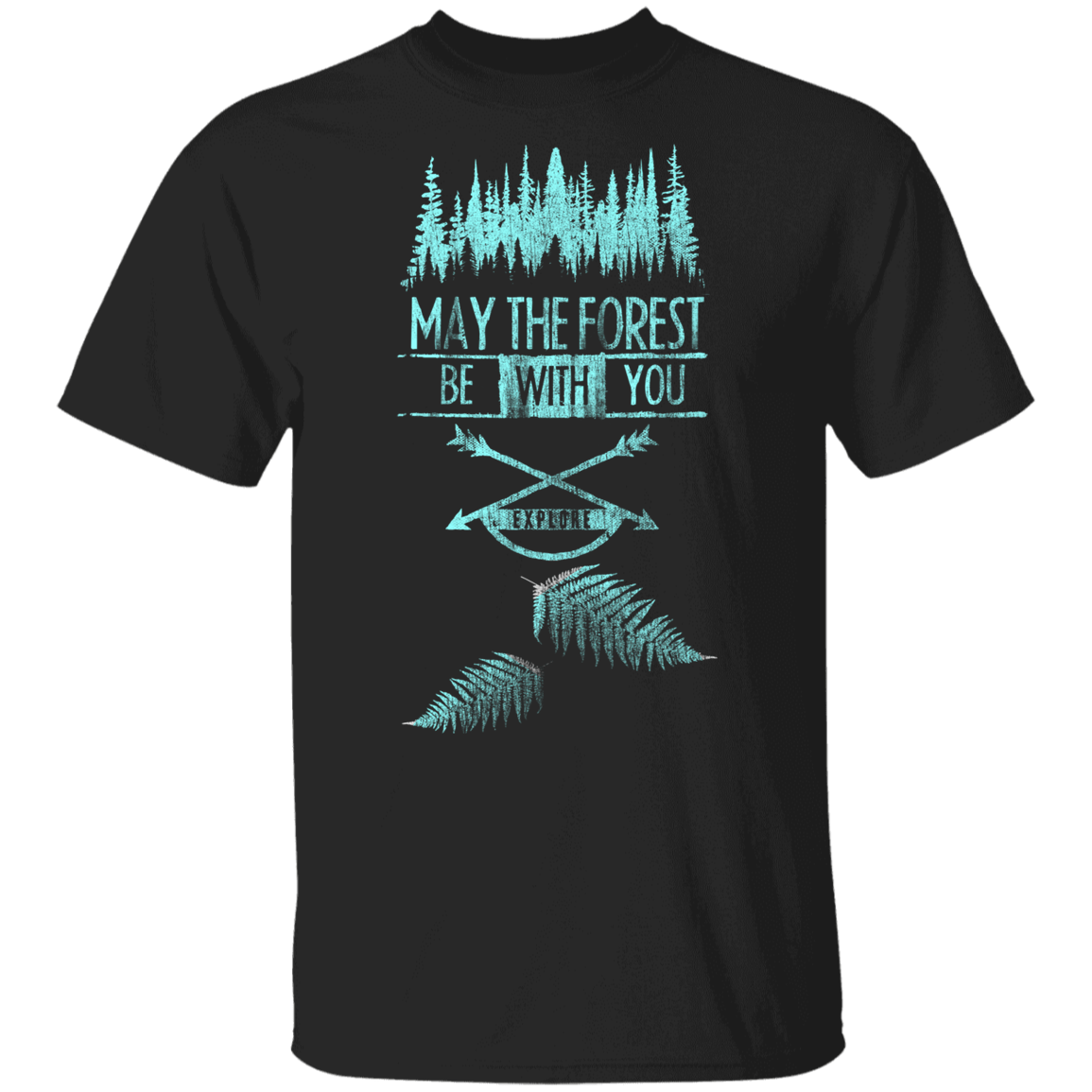 T-Shirts Black / YXS Explore the Forest Youth T-Shirt