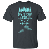 T-Shirts Dark Heather / YXS Explore the Forest Youth T-Shirt