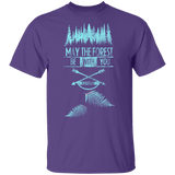 T-Shirts Purple / YXS Explore the Forest Youth T-Shirt