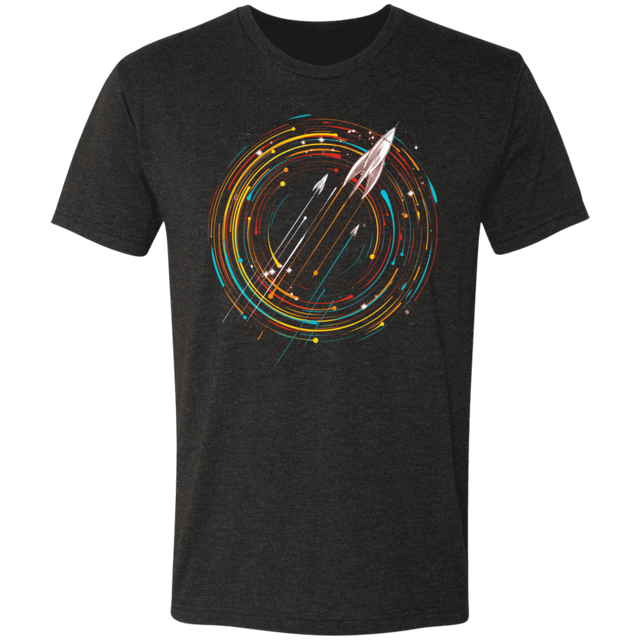 T-Shirts Vintage Black / S Explore The Stars Men's Triblend T-Shirt