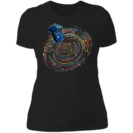 T-Shirts Black / X-Small Explore Time And Space Women's Premium T-Shirt