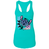 T-Shirts Tahiti Blue / X-Small Expt 626 Women's Premium Racerback Tank