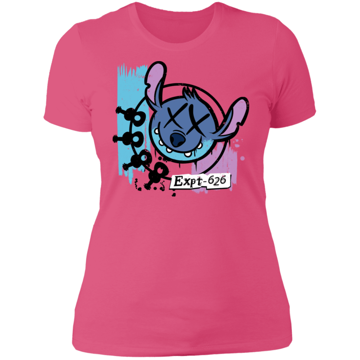 T-Shirts Hot Pink / S Expt 626 Women's Premium T-Shirt