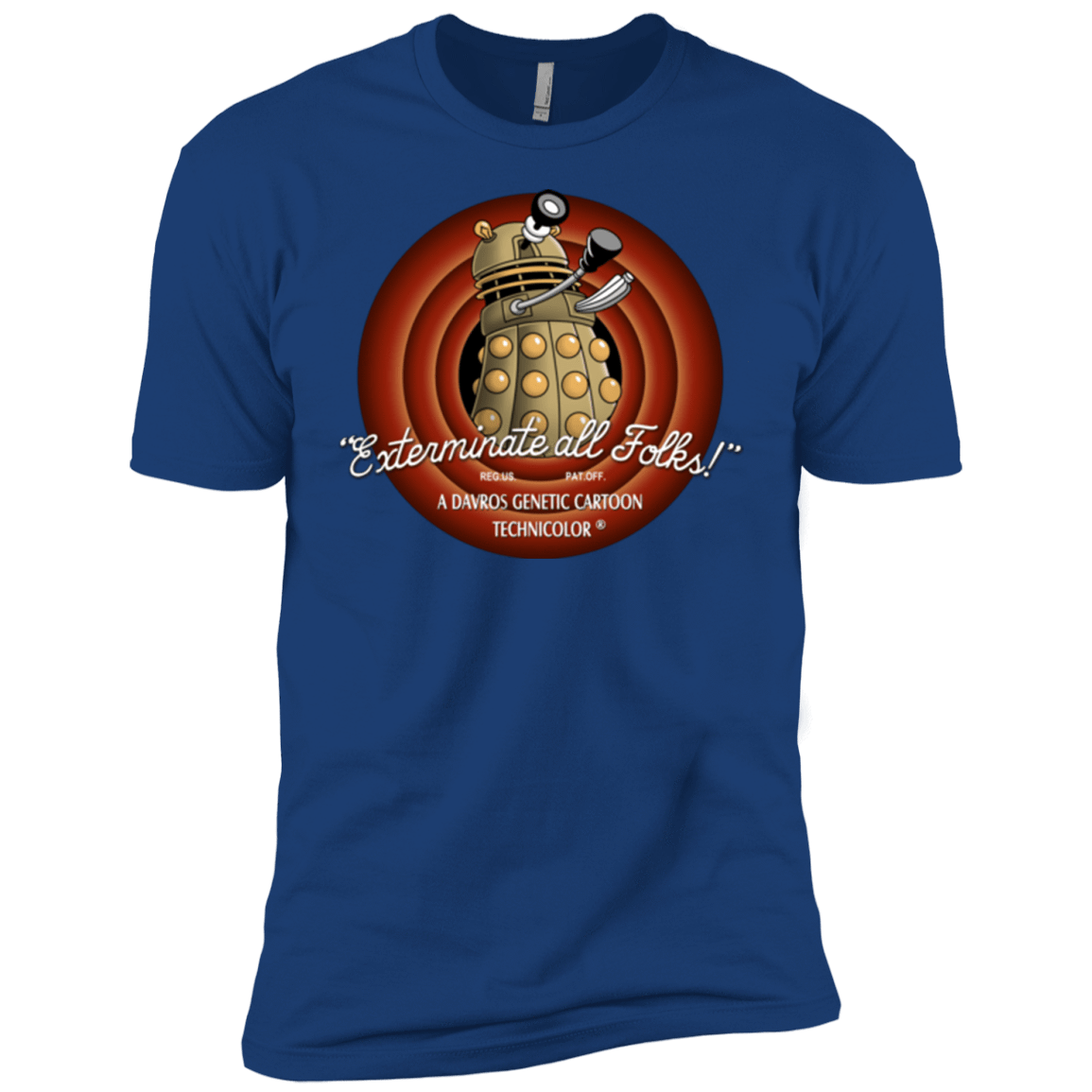 T-Shirts Royal / YXS Exterminate All Folks Boys Premium T-Shirt